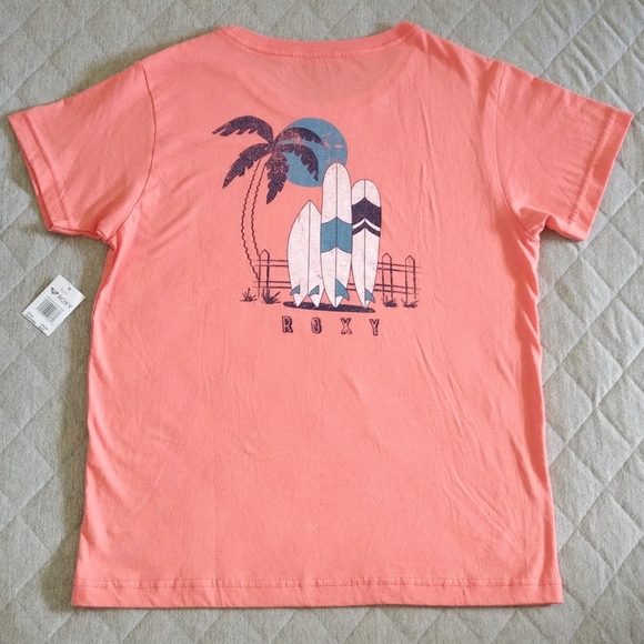 Roxy Surfboards🏄 and Palm Tree🌴 Tee - NWT - Picture 10 of 12